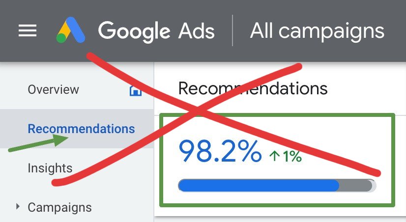 100% Google Ads optimisation but zero results