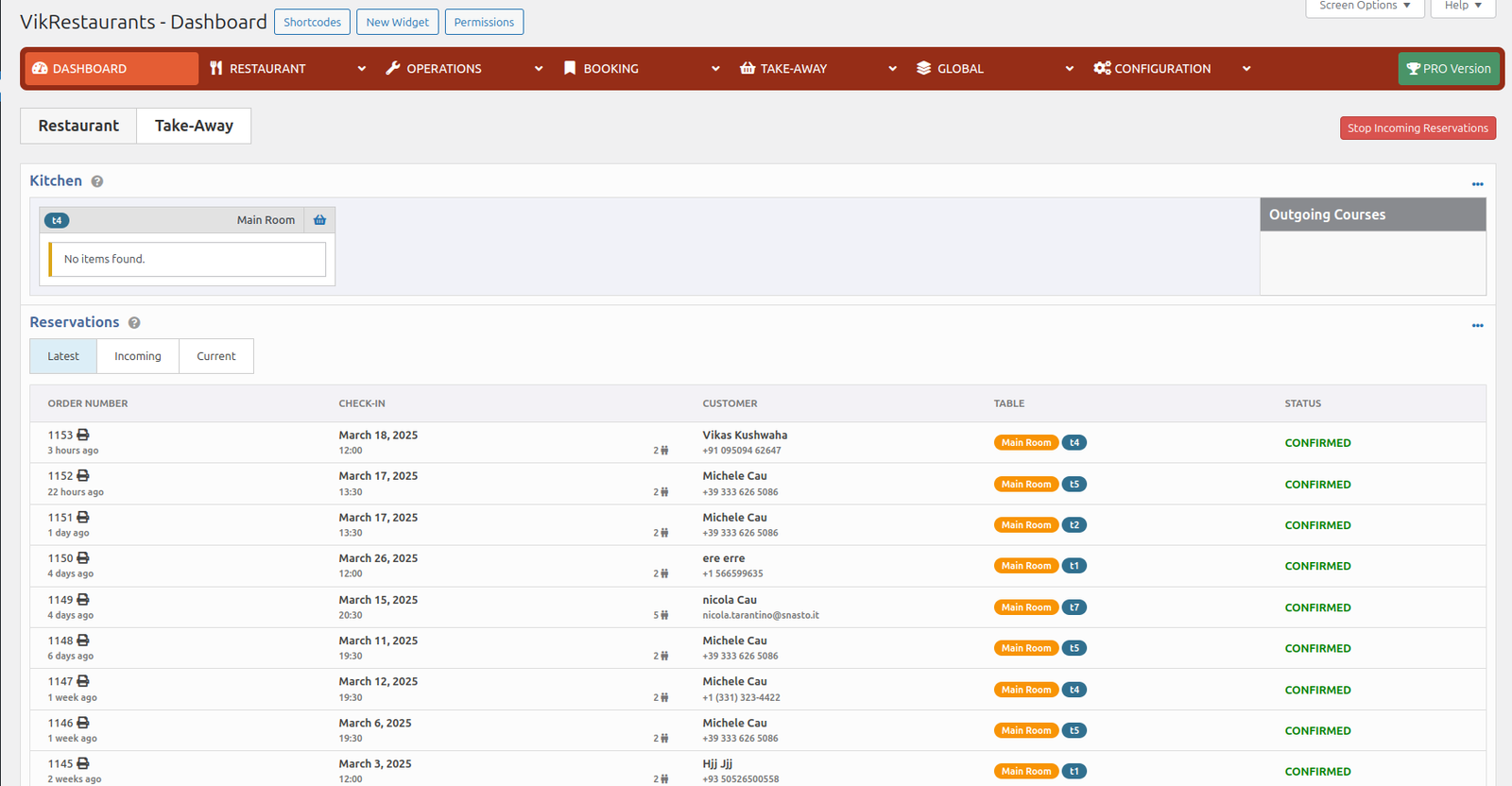 Customers, payments, no-shows—everything under control